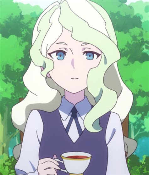 The dynamic between Diana Cavendish and Chariot in Little Witch Academia